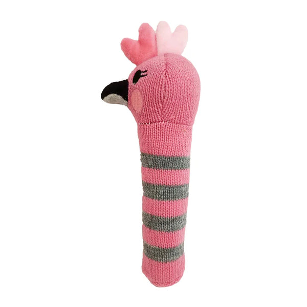 Annabel Trends / Knit Rattle - Pink Galah