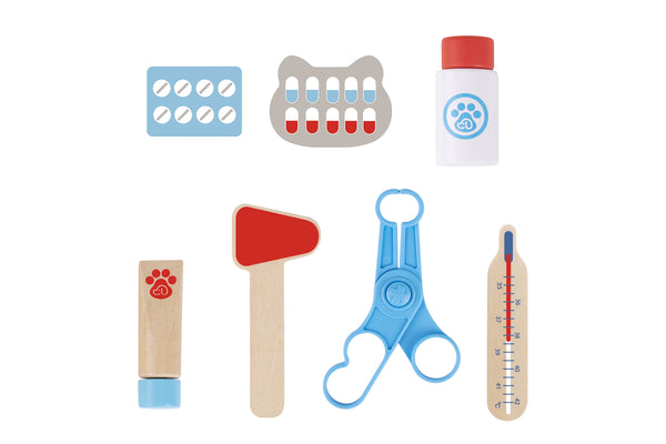 Tooky Toy / Little Play Set In Carry Bag - Pet Vet