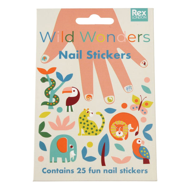 Rex London / Nail Stickers (Set 25) - Wild Wonders