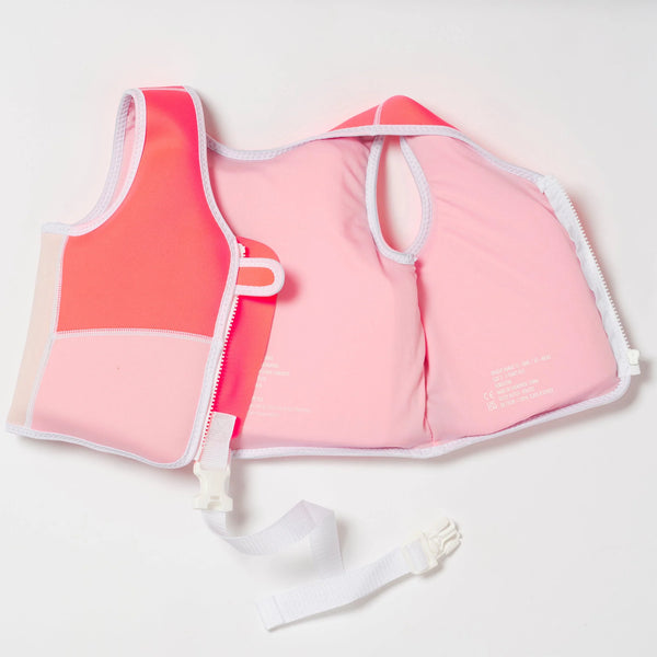 Sunnylife / Swim Vest (2-3yrs) - Melody the Mermaid (Neon Strawberry)