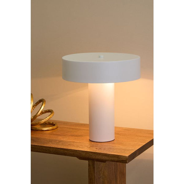 Amalfi / Thiago Metal Table Lamp - White