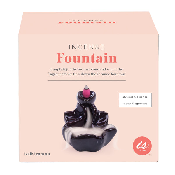IS / Ceramic Incense Fountain Set