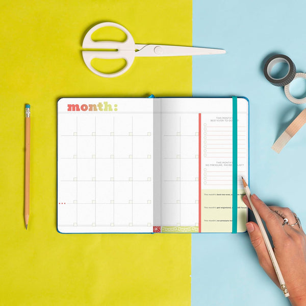 Knock Knock / Undated 12 Month Planner (Large) - Best Year Ever