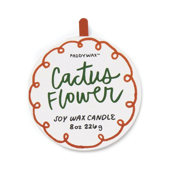 Paddywax / A Dopo 'Flower' Ceramic Candle (8oz) - Cactus Flower
