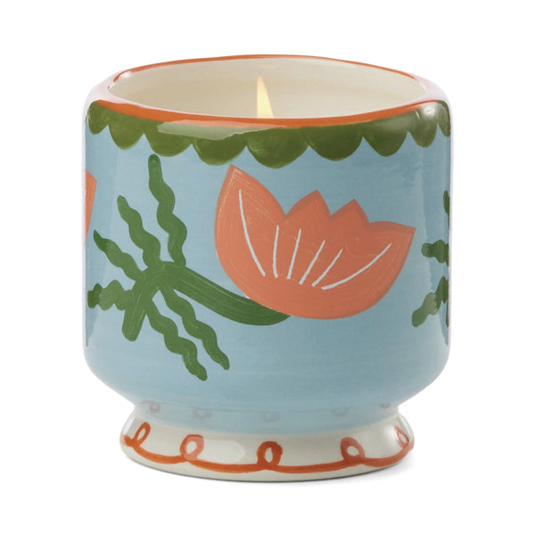 Paddywax / A Dopo 'Flower' Ceramic Candle (8oz) - Cactus Flower