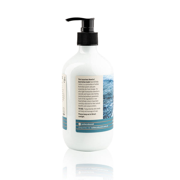Suite Co Bondi / Hand & Body Lotion - Australian Blue Cypress + Black Pepper