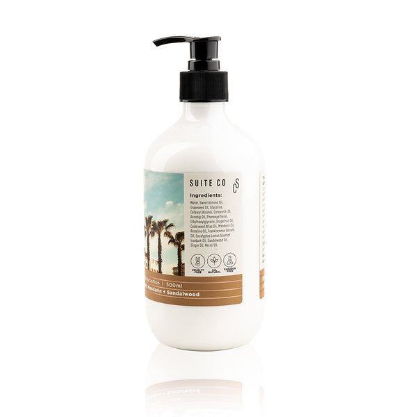 Suite Co Bondi / Hand & Body Lotion - Grapefruit, Mandarin + Sandalwood