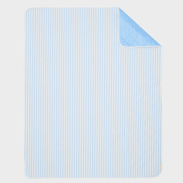 Sunnylife / Beach & Picnic Blanket - Le Weekend Mid Blue-Cream