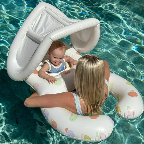 Sunnylife / Float Together Baby Seat - Apple Sorbet Multi