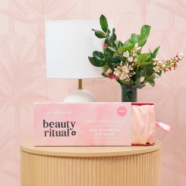 Annabel Trends / Beauty Ritual Full Cover Eye Mask - Dusty Pink