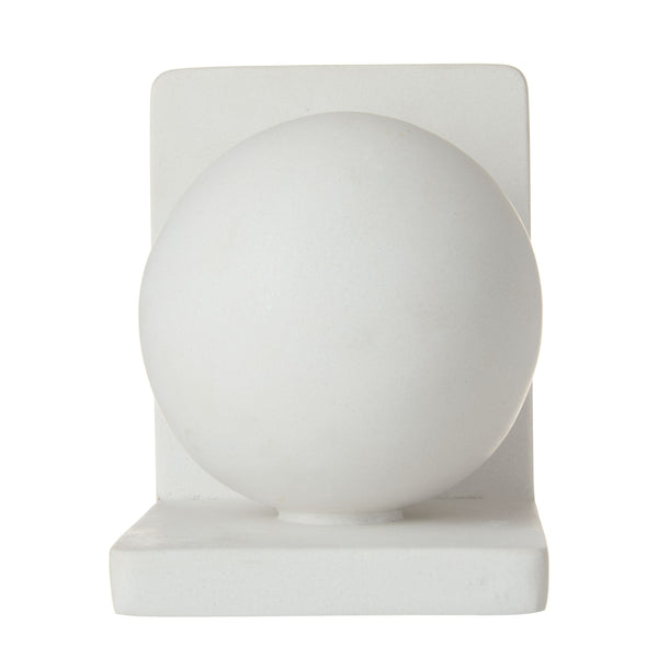 Amalfi / Bakio Bookends (Set 2) - White