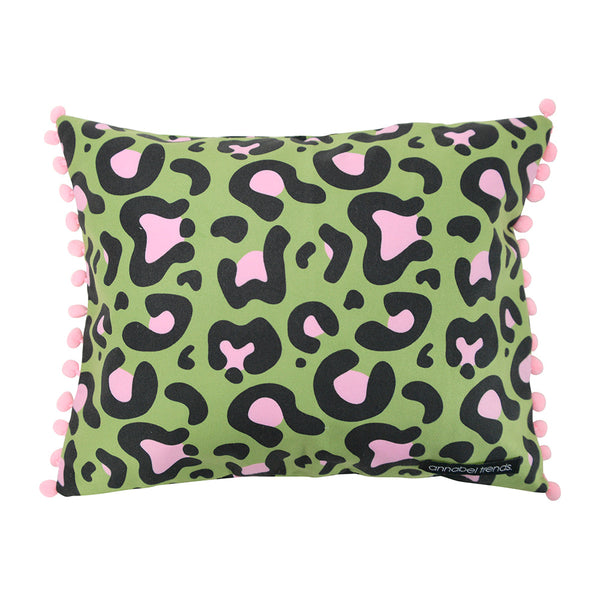 Annabel Trends / Inflatable Beach Pillow - Ocelot Pink