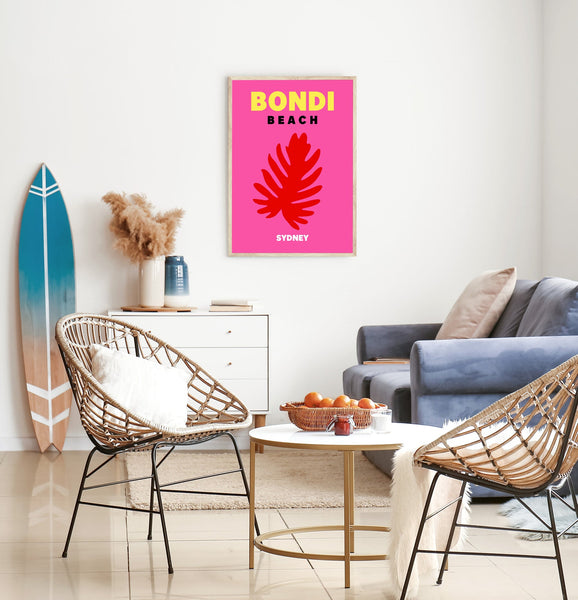 Australia Unseen / Coastal Chic Poster - Bondi Beach