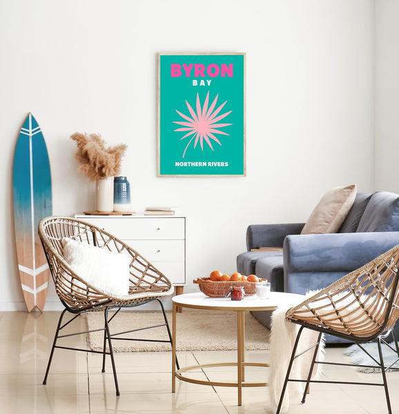 Australia Unseen / Coastal Chic Poster - Byron Bay
