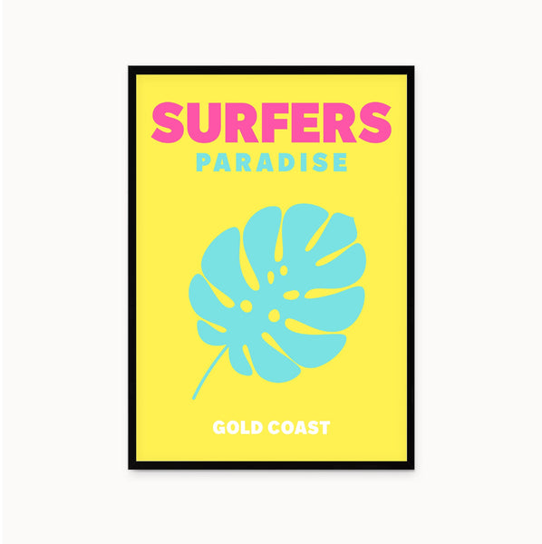 Australia Unseen / Coastal Chic Poster - Surfers Paradise
