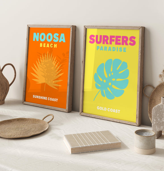 Australia Unseen / Coastal Chic Poster - Surfers Paradise