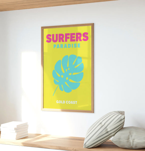 Australia Unseen / Coastal Chic Poster - Surfers Paradise