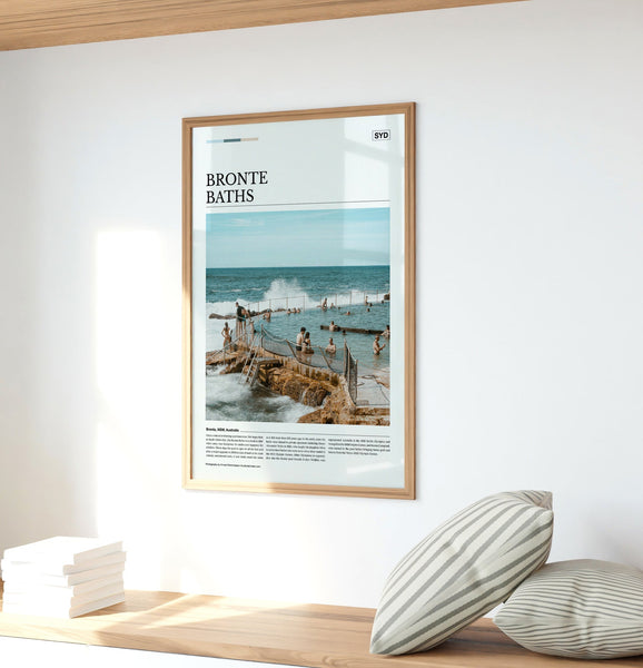 Australia Unseen / Editorial Poster - Bronte Baths