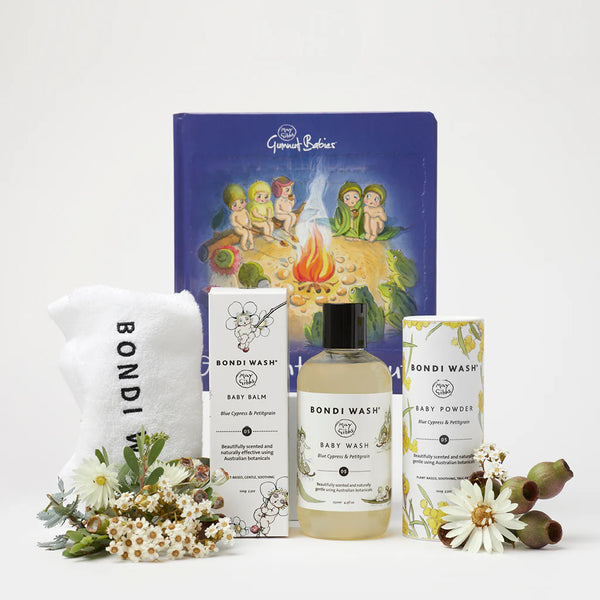 Bondi Wash / May Gibbs Baby Bedtime Box - Blue Cypress & Petitgrain