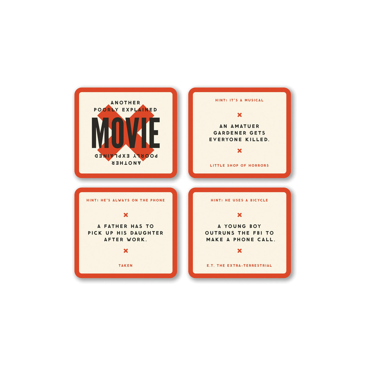 Brass Monkey / Poorly Explained Movies (A Game) Abode Bondi