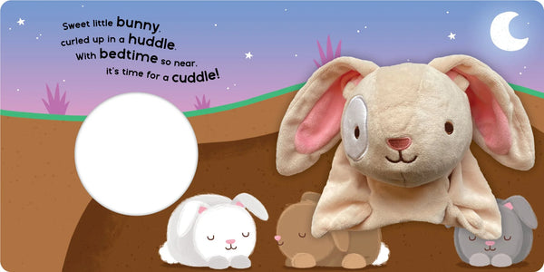 Cuddle Time Bunny Hand Puppet Book - Sarah Ward