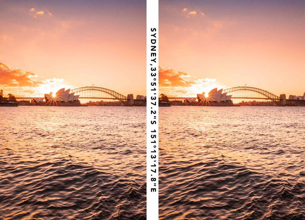 Destination Label / Notebook - Harbour Hues