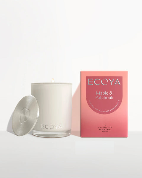 Ecoya / Madison Jar Candle - Maple & Patchouli