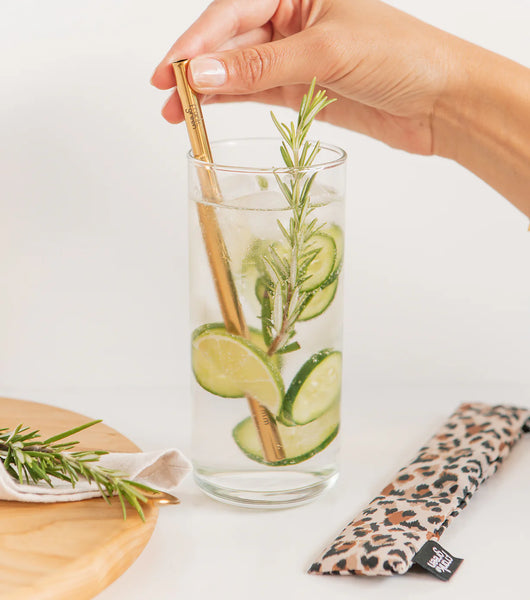 Frank Green / Straw Pack & Brush Set - Deep Ocean