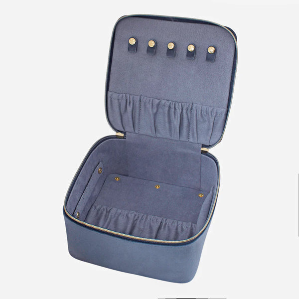 Tonic / Luxe Velvet Jewellery Cube (Large) - Storm