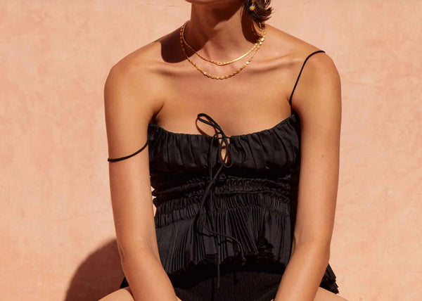 Kirstin Ash / Follow The Sun Chain Necklace - 18K Gold Plated