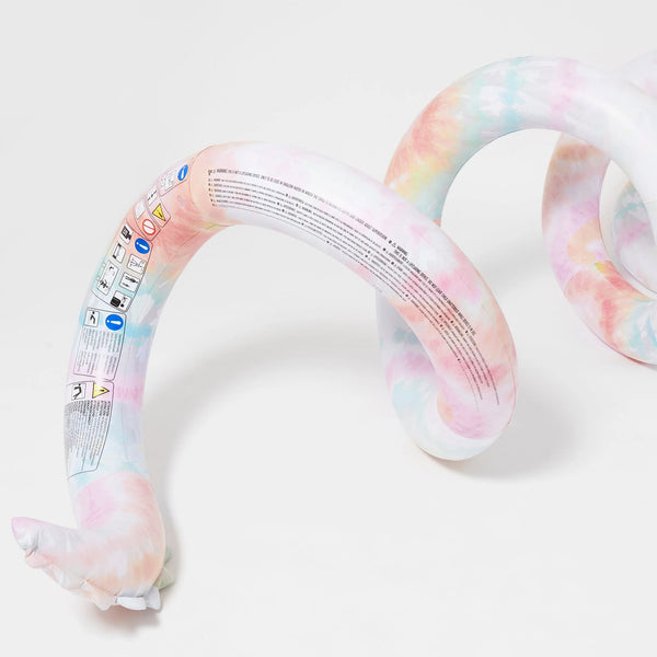 Sunnylife / Giant Inflatable Noodle Snake - Tie-Dye Multi