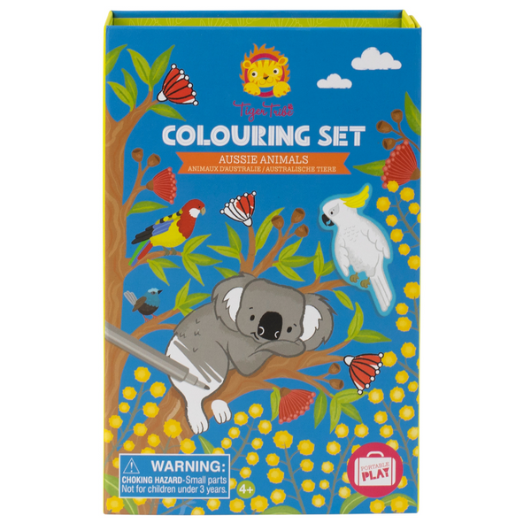 Tiger Tribe / Colouring Set - Aussie Animals