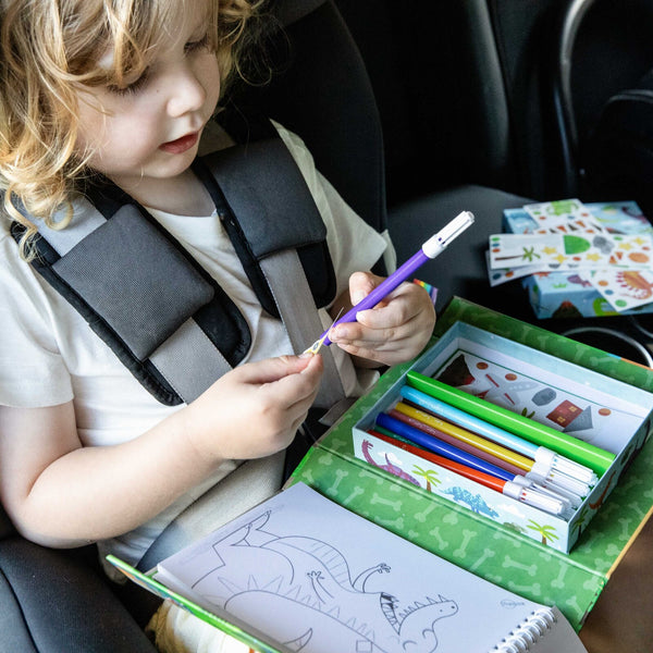 Tiger Tribe / Colouring Set - Dinosaurs