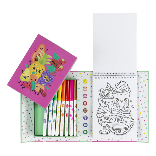 Tiger Tribe / Scented Colouring Set - Fruity Cutie