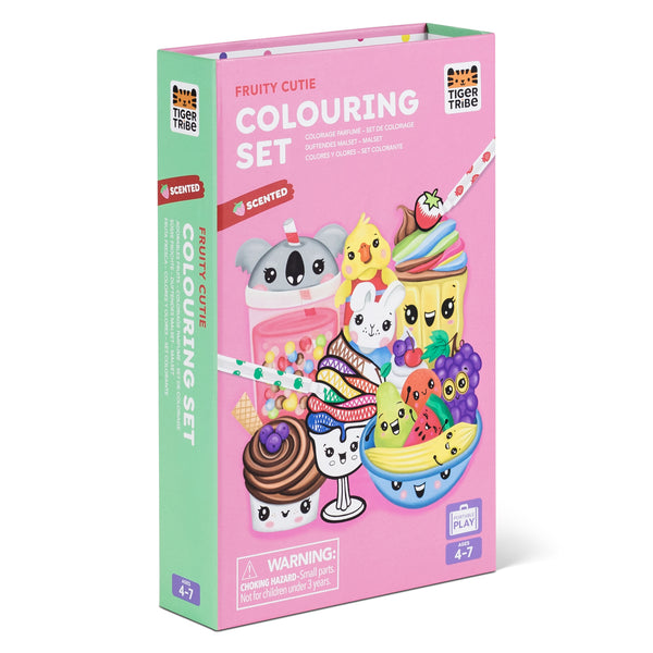 Tiger Tribe / Scented Colouring Set - Fruity Cutie
