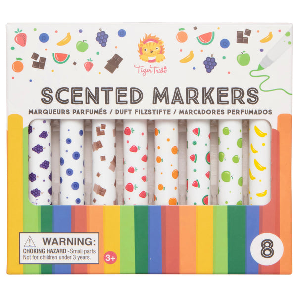 Tiger Tribe / Scented Markers (Set 8)