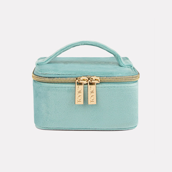 Tonic / Luxe Velvet Jewellery Cube - Seafoam