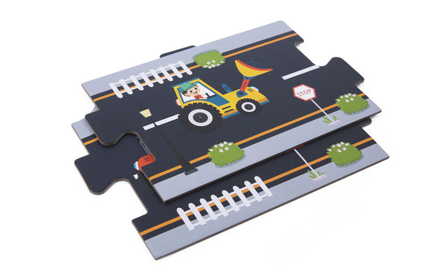 Tooky Toy / City Road Puzzle Playset