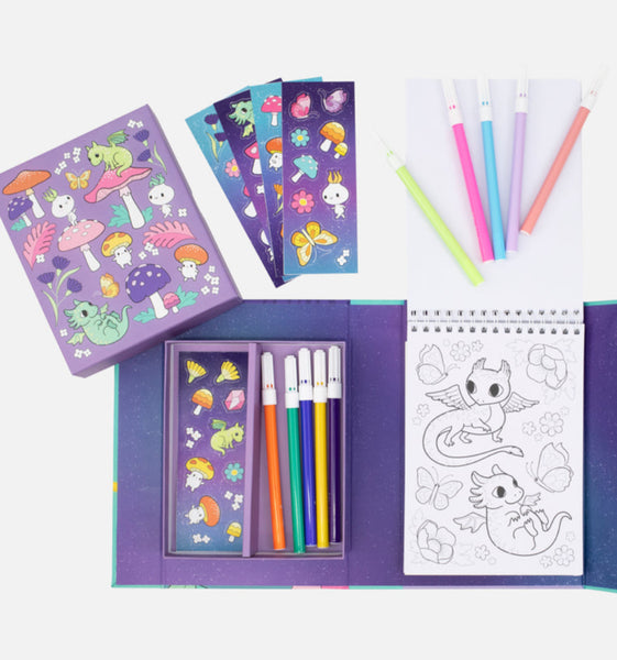 Tiger Tribe / Colouring Set - Mystical Forest