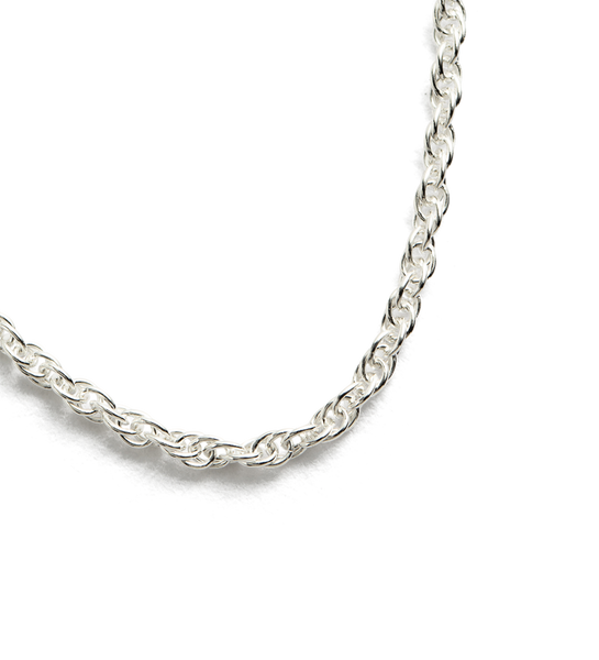 Kirstin Ash / Rope Choker - Silver