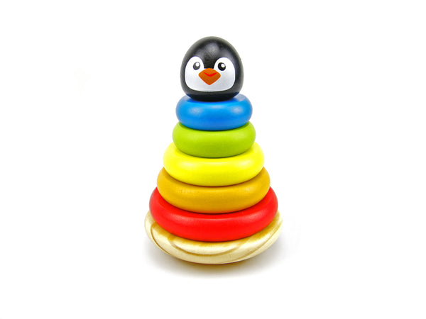 Tooky Toy / Wooden Penguin Stacker