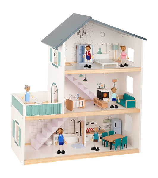 Tooky Toy / 3 Storey Dollhouse