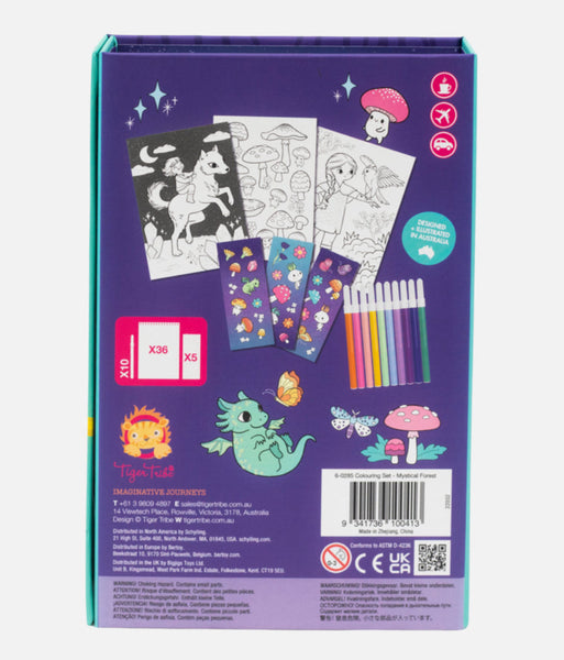 Tiger Tribe / Colouring Set - Mystical Forest