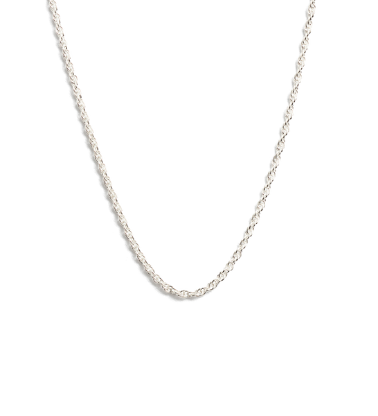 Kirstin Ash / Rope Choker - Silver