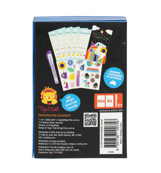 Tiger Tribe / Pocket Gratitude Journal