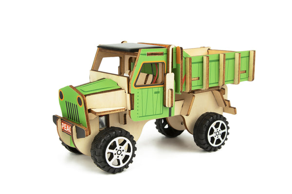 Tookyland / DIY 3D Wooden Cars (Solar Craft Kit) - Truck