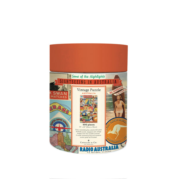 Cavallini & Co. / Vintage Puzzle (500pcs) - Australian Collage