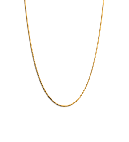 Kirstin Ash / Snake Chain Choker - 18K Gold Vermeil