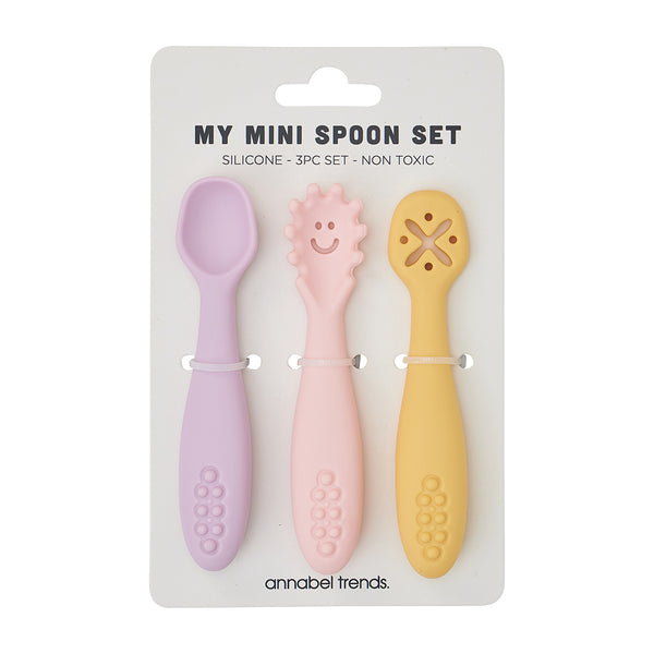 Annabel Trends / Silicone Cutlery Set (3pc) - Sunset