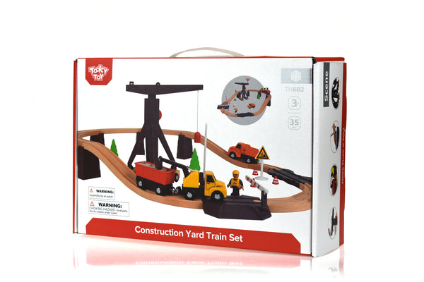 Tooky Toy / Construction Yard Train Set